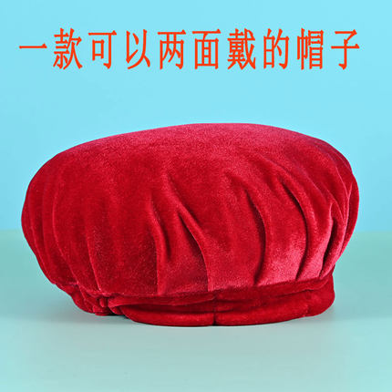 老太太帽子薄款夏季单透气帽奶奶妈妈春秋帽工帽平顶帽子女中老年