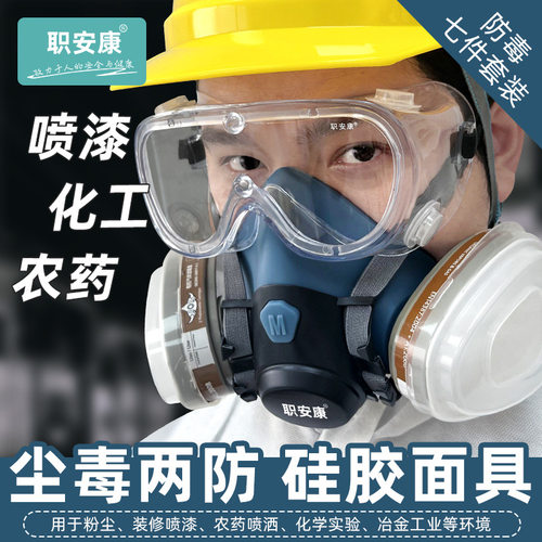 职安康防毒面具7502装修矿业喷漆