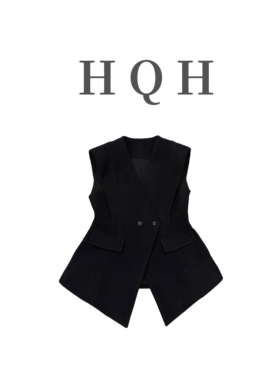 『3052#』轻奢高级感秋季V领气质收腰别致时尚百搭叠穿无袖马甲