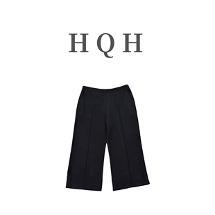 调性立体裁剪显瘦休闲赫本裤 秋冬极简风设计感百搭时尚 2165