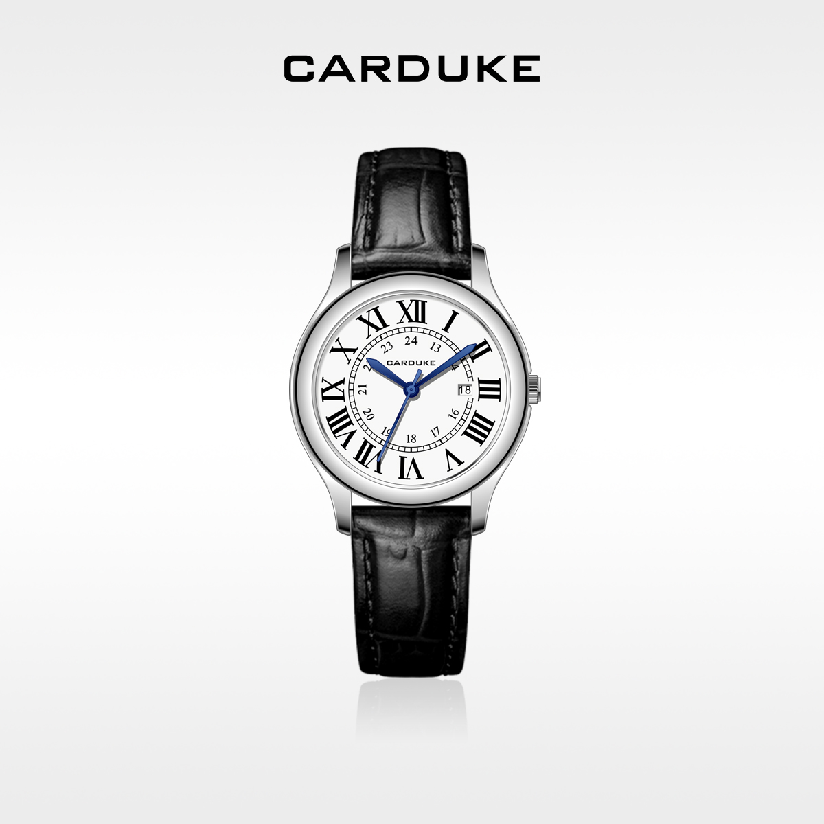 【官方】CARDUKE/卡杜可轻奢礼物石英罗马优雅女款腕表C1805