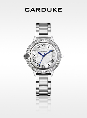 【官方】CARDUKE/卡杜可轻奢礼物石英罗马优雅女款腕表C1845