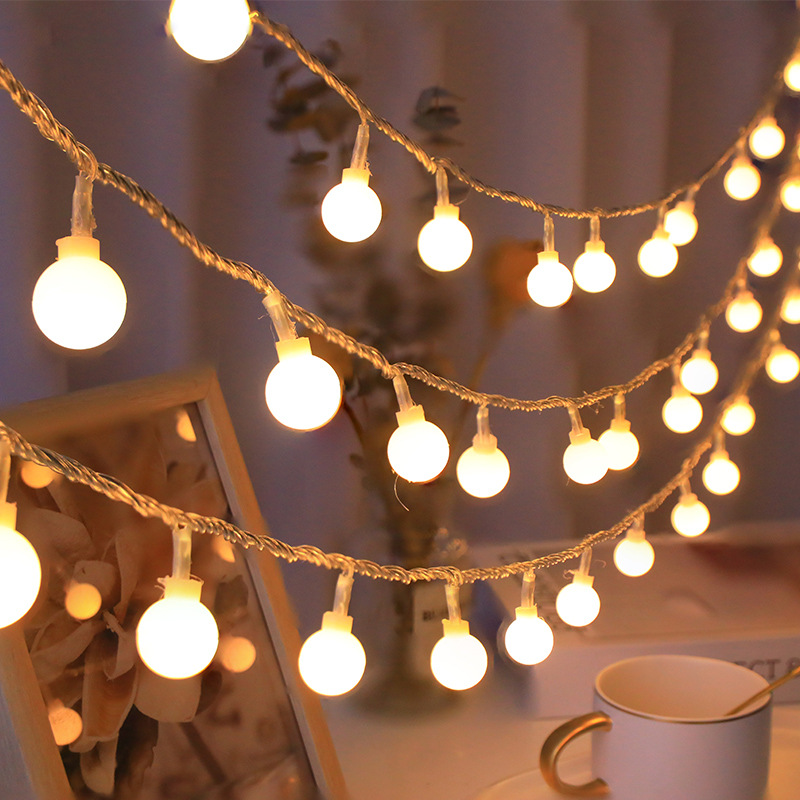 LED小彩灯闪灯串灯满天星生日氛围卧室房间布置装饰灯星星灯室内