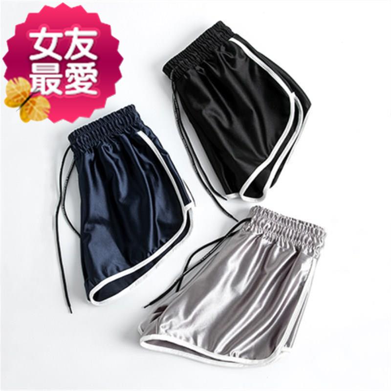 阔腿睡裤学u院夏日女装运动短裤女跑步宽松健身房大码ins小个子|msdalam kategori Butik wanita / wanita, seluar, seluar santai - dari Buy2taobao.com untuk memberikan perkhidmatan ejen Taobao profesional membeli