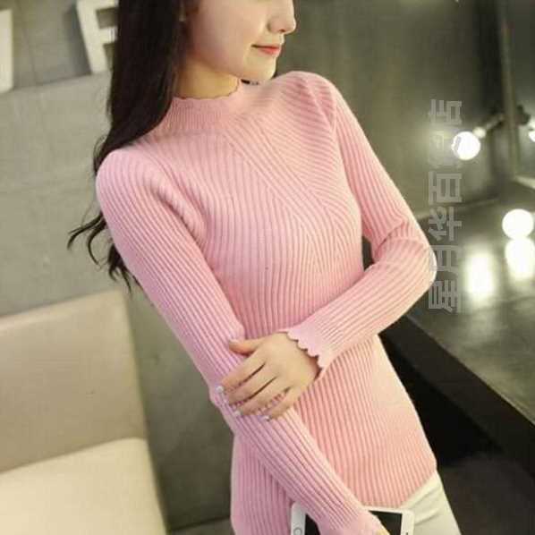jacket Netanyahu Tight fitting Half a sweater Autumn and winter Self cultivation white Long sleeve lady Socket have cash less than that is registered in the accounts knitting Base coatin the Women's clothing/Boutique , Sweaters  category - from Buy2taobao.com to provide professional Taobao agent buy service