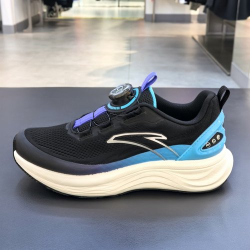 安踏儿童25春夏新款男大童PG7凌云旋钮网面轻便运动跑鞋312525537