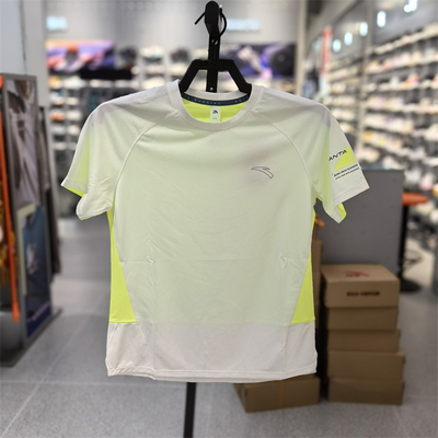 安踏速干T丨吸湿透气短袖t恤男夏季新款跑步健身运动服152425116