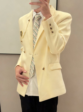 今治图南馆原创正版学院三色双排扣DK制服套装西装衬衫西裤校供感