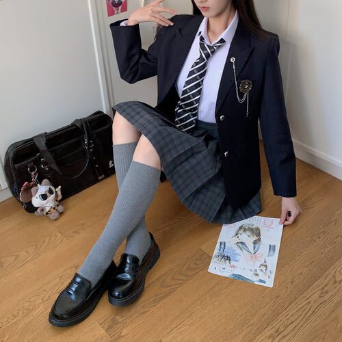日系学院风JK西装制服外套