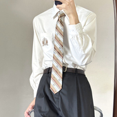 今治图南馆原创夏阳树高等日系学院风JK 宽松日系百搭 DK制服衬衫