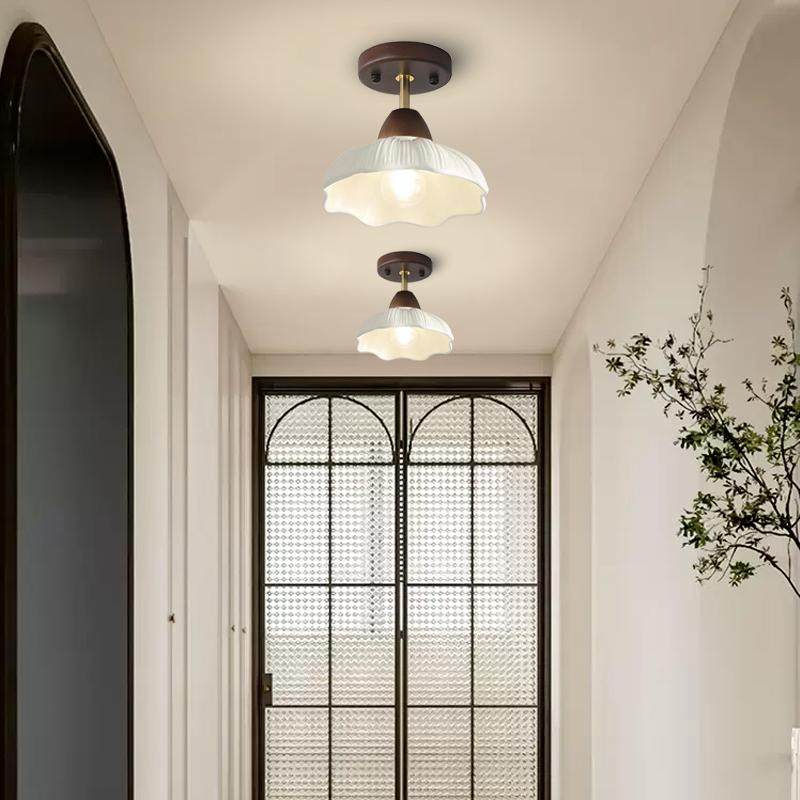 法式梵里过道灯走廊灯吸顶灯原木奶油风简约阳台入户玄关衣帽间灯,家装灯饰光源,厨卫/阳台/玄关/过道吸顶灯,淘宝优惠券,粉丝福利购,淘宝优惠卷