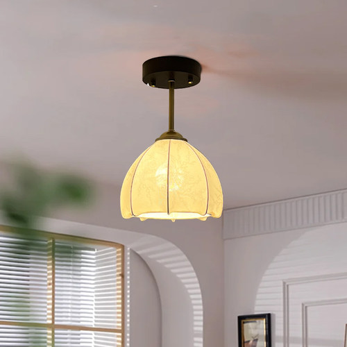 led法式中古3-5吸顶过道灯走廊灯