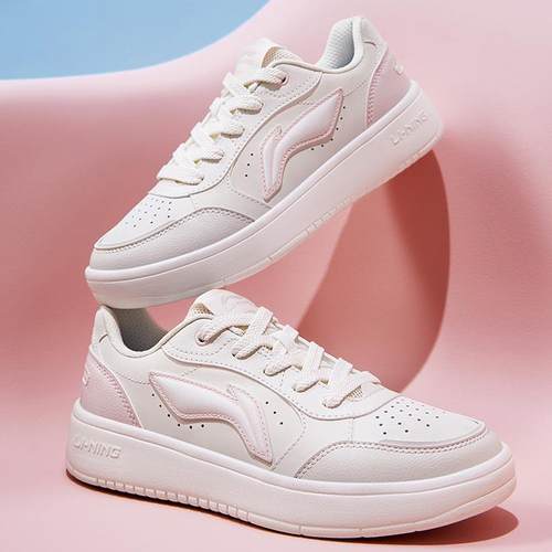 李宁元宝pure板鞋白色时尚