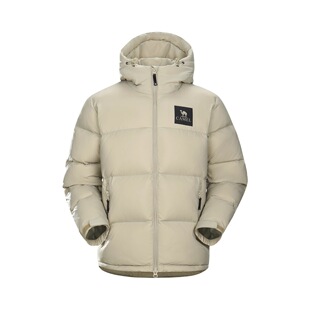 【黑钻5PLUS】Camel骆驼时尚羽绒服冬季新款加厚保暖防寒连帽外套