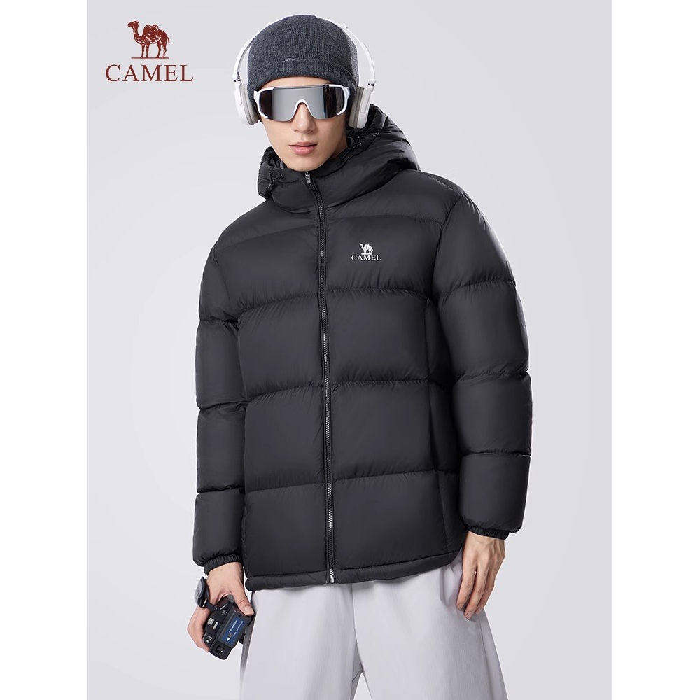 骆驼羽绒服男冬季2025新款情侣抗寒保暖羽绒袄面包服黑色外套女,运动服/休闲服装,运动羽绒服,淘宝优惠券,粉丝福利购,淘宝优惠卷