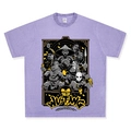 Washed Purple Short Sleeves