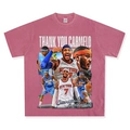 Washed Rose Red Short Sleeves