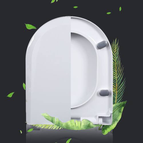 通用马桶盖加厚缓降老式坐便器盖板家用马桶圈UVO型厕所坐便盖子