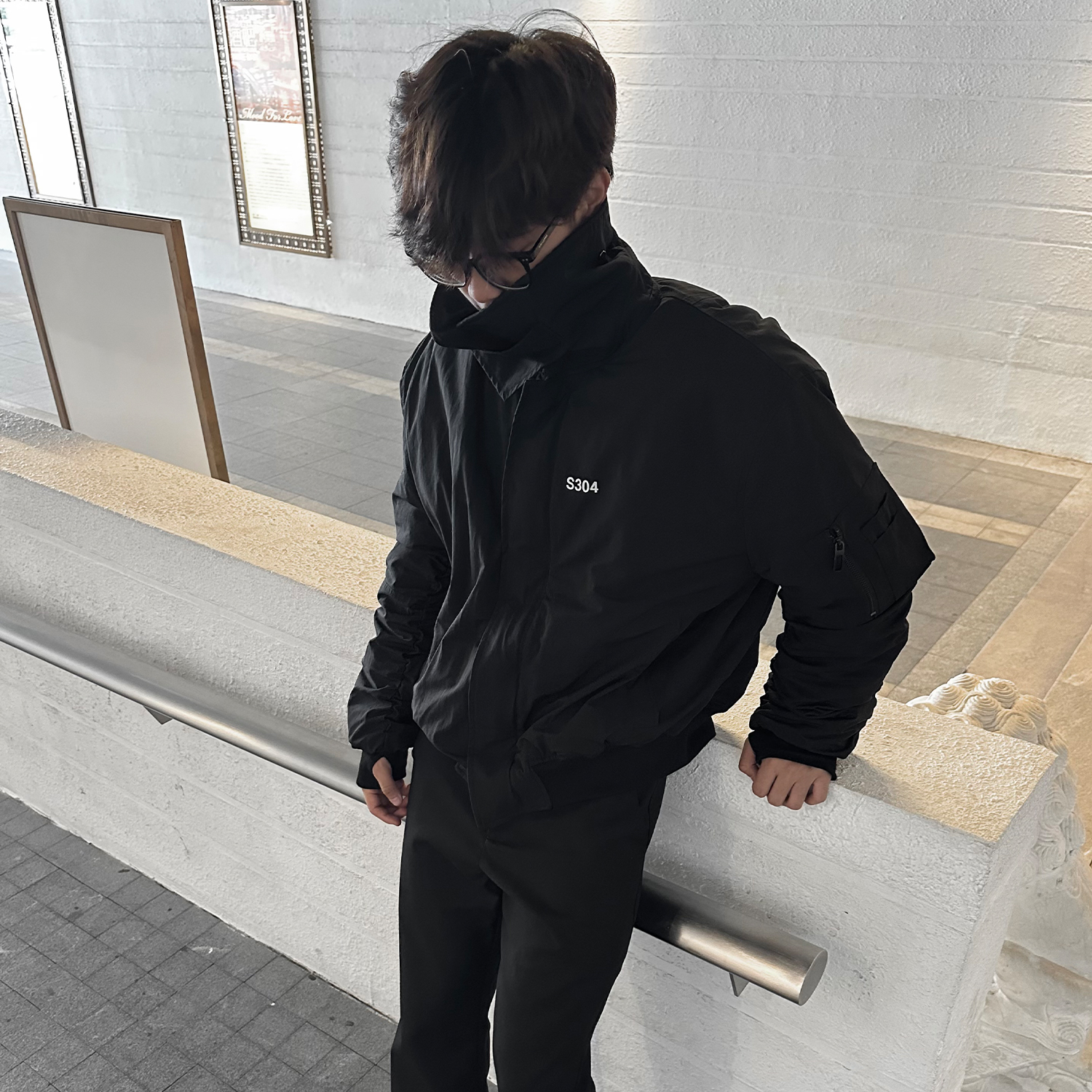 SIRYIN*美式廓形Bomber飞行棉服