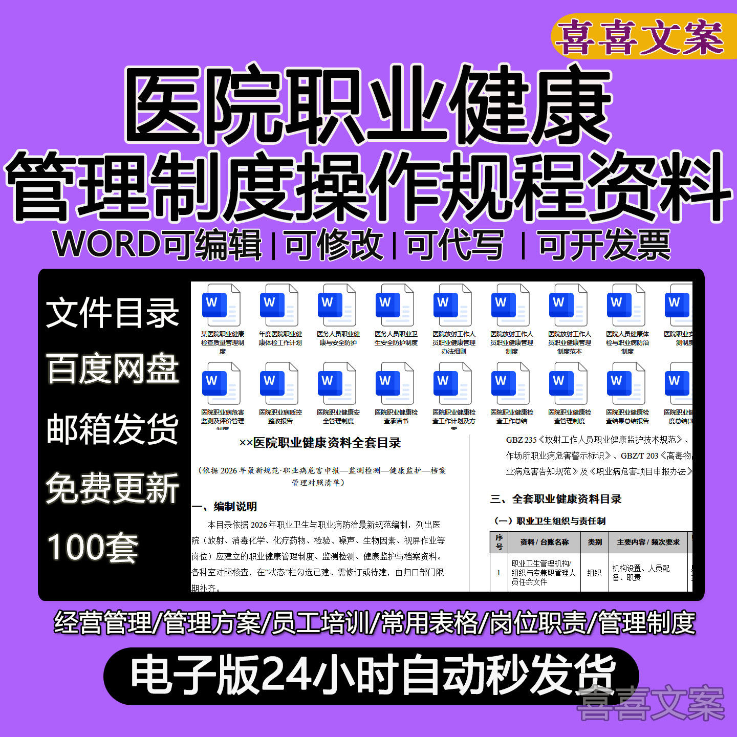 医院年度职业病危害防治计划方案职业病危害防治责任制度操作规程