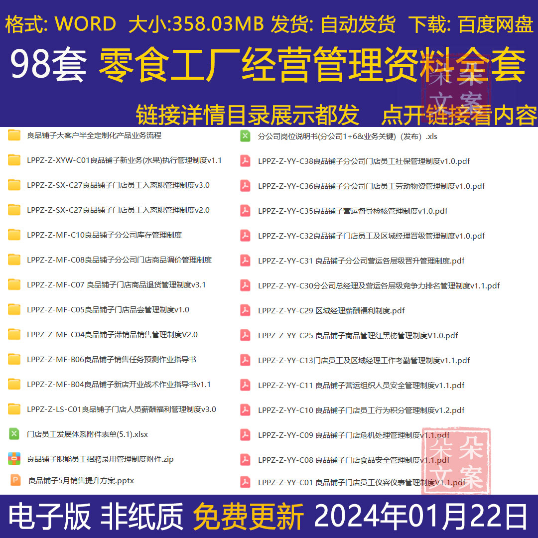 2024零食工厂休闲进口营销活动策划促销方案销售管理制度业务流程