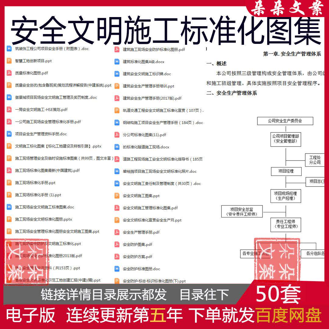 安全文明施工标准化图集防护标识图册现场管理安全及临时设施标准
