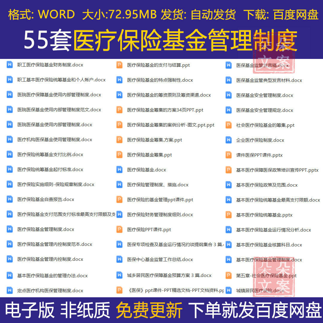 医疗保险基金财务管理制度医院医疗保障基金使用内部管理制度报告