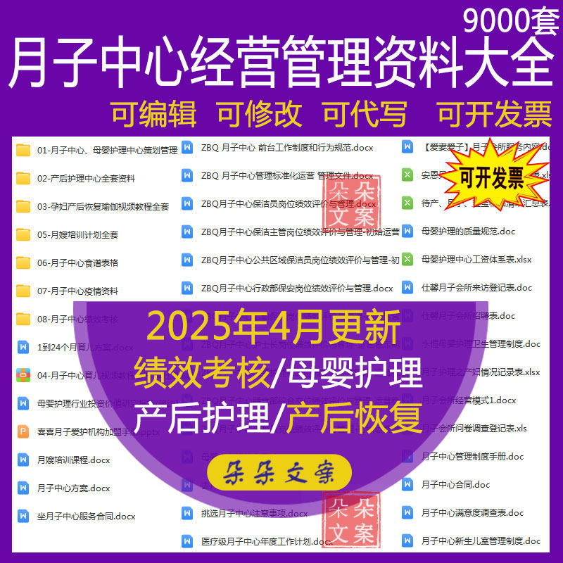 月子中心会所管理制度营销话术策划方案产后婴儿月嫂培训护理资料