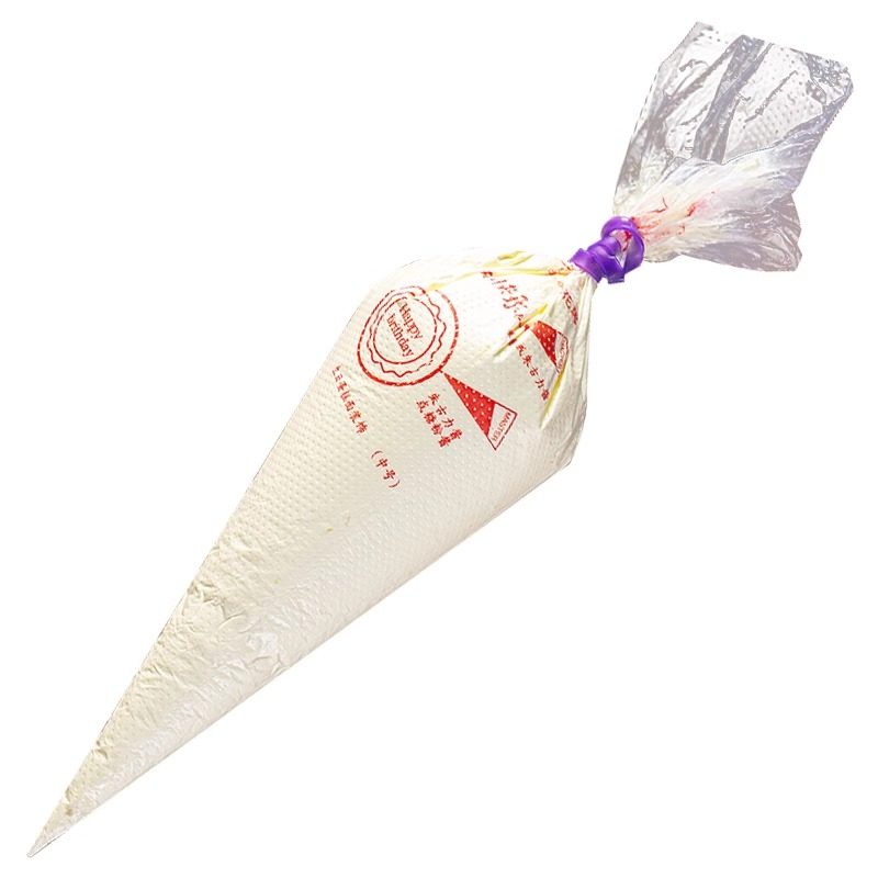 裱花袋100个加厚一次性烘焙蛋糕饼干家用奶油挤花实用装曲奇工