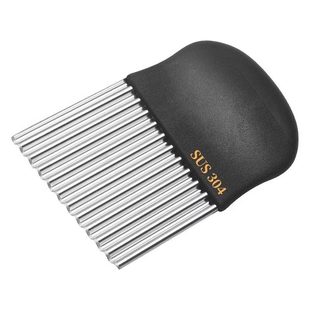 狼牙土豆波浪刀304不锈钢新款多功能切菜神器实用花刀设计创新