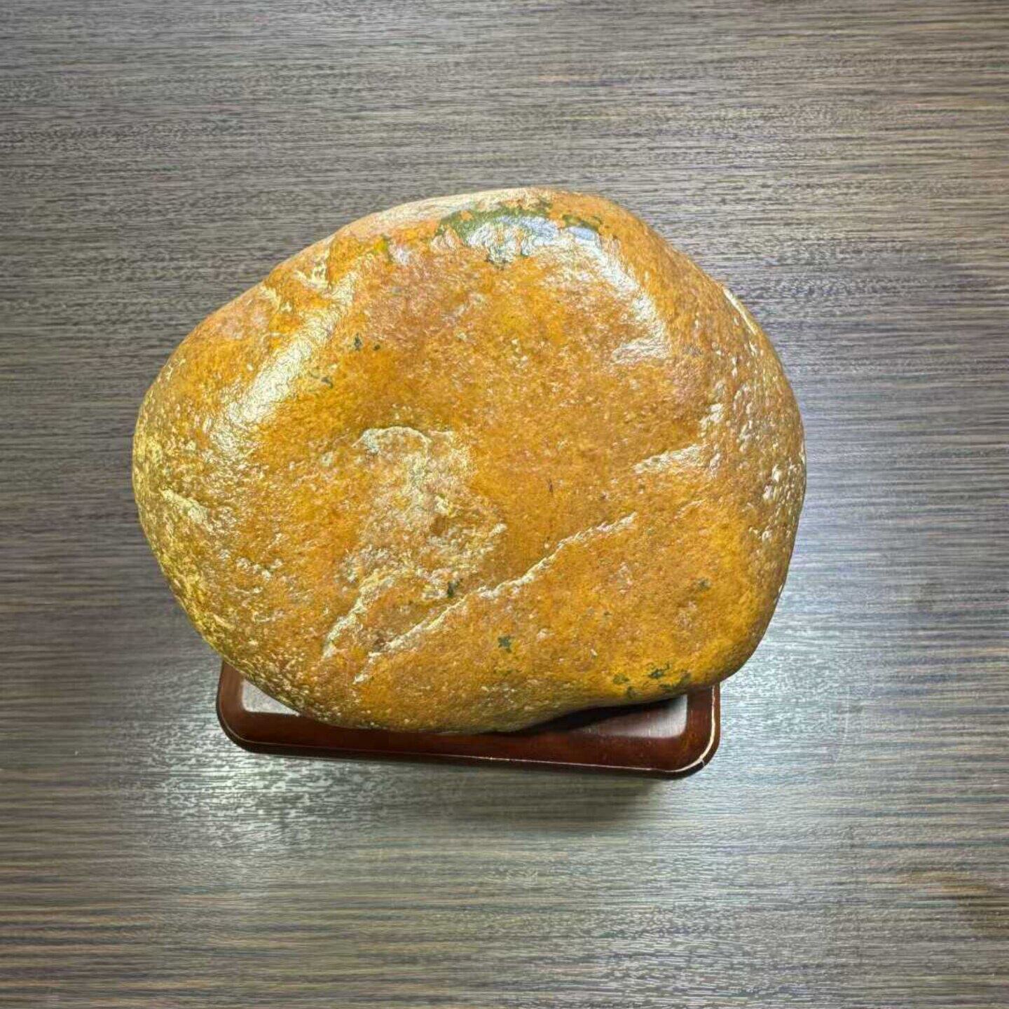 定金工厂原石毛料黄绿带皮析木河磨玉籽料椴树林和田玉定制