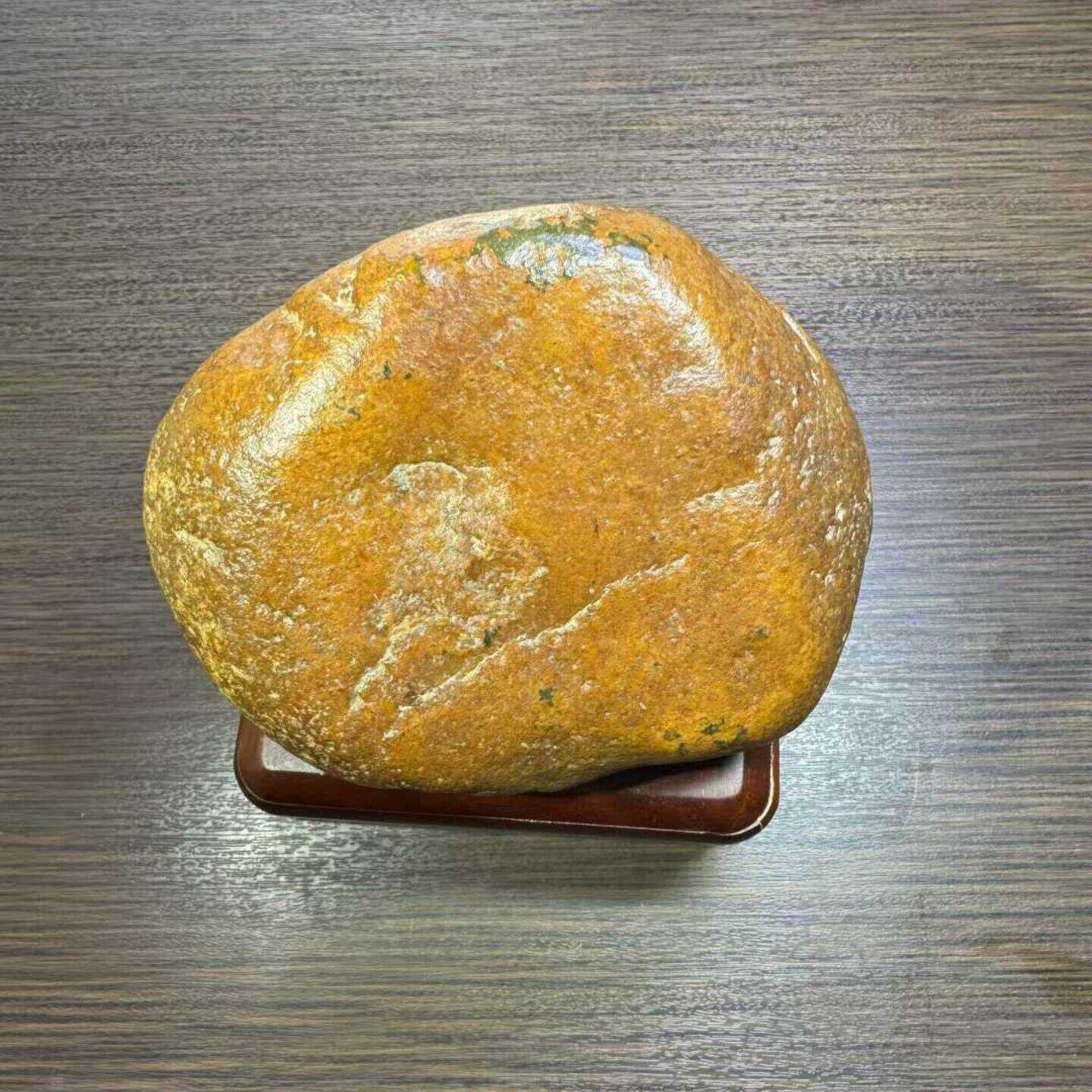 定金工厂原石毛料黄绿带皮析木河磨玉籽料椴树林和田玉定制