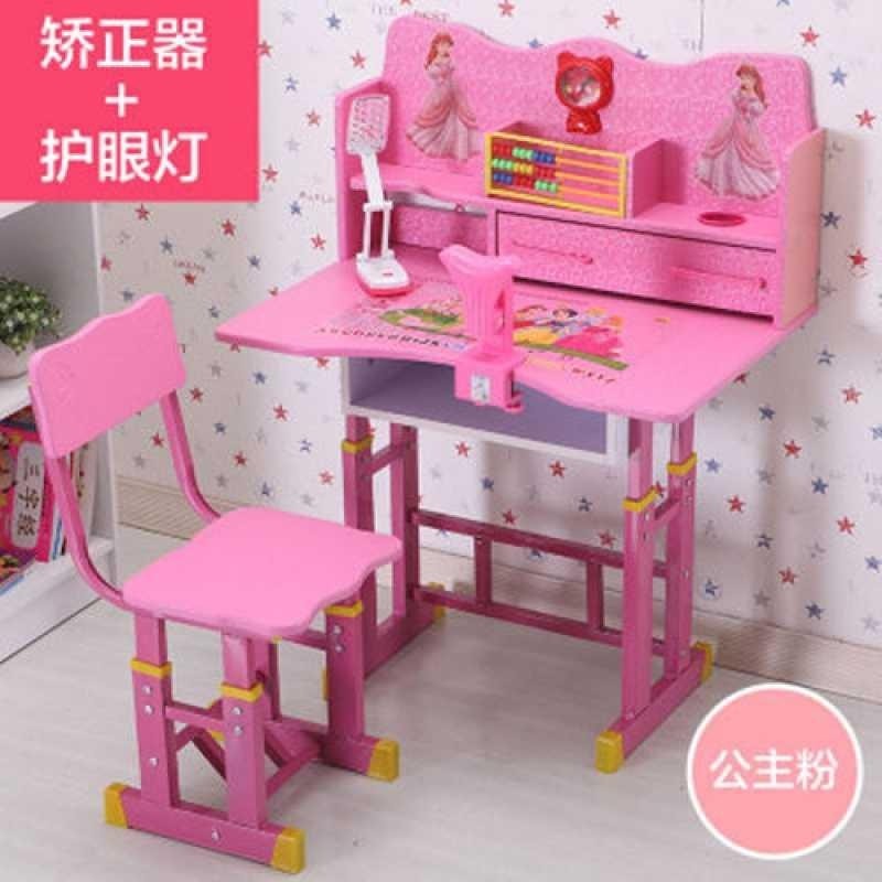 Crazy Snatches Children Study Desk Desk Bookcase Combo Male Girl Can Lift Elementary School Kids Writing Desk Desk And Chairs Suit-Taobao