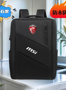 适用于微星MSI雷影15/17双肩包神影16笔记本电脑包泰坦GP78HX防震背包15.6寸旅行GF76书包星影15保护套刃影16