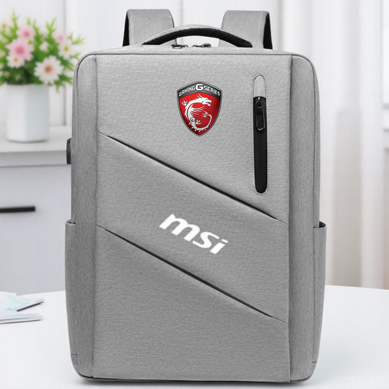 适用于微星MSI绝影16/18双肩泰坦18Ultra笔记本电脑包泰坦16/刃影16防震背包16寸旅行GF76书包星影15/神影16