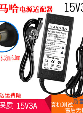 YAMAHA雅马哈TSX-140 PDX-30 31 50组合音箱电源线适配器15V3A