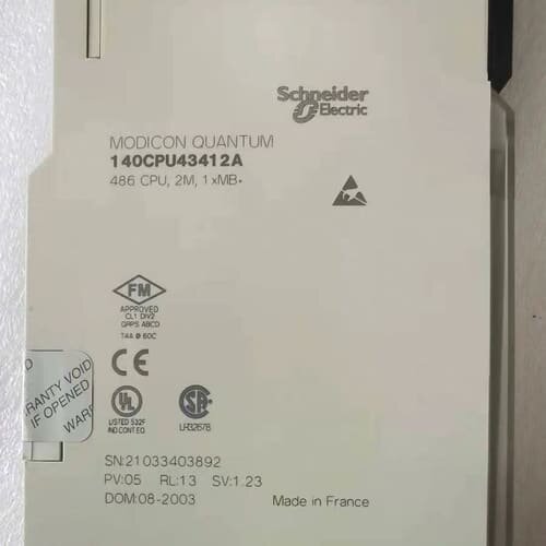 议价CPU模块140CPU43412A 适用