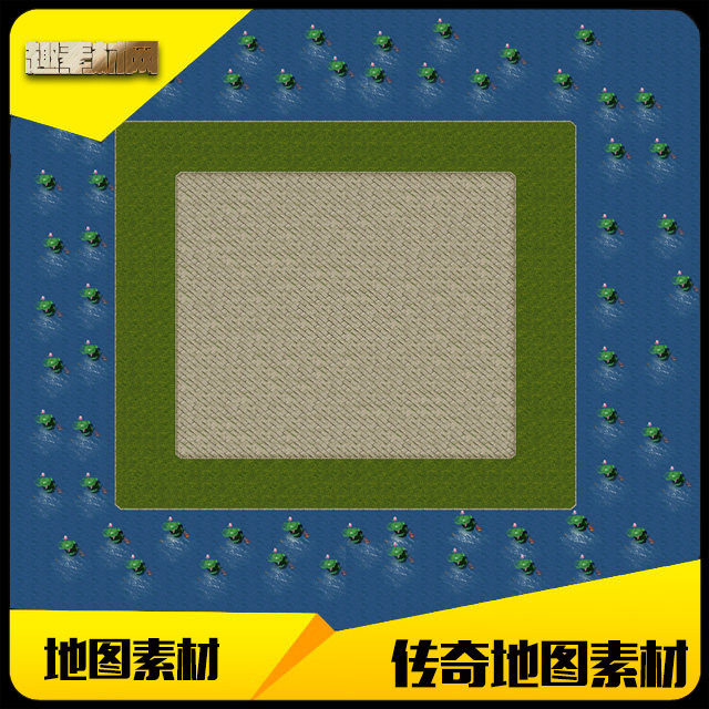 传奇地图素材新人泡点等待开区动设计素材/源文件
