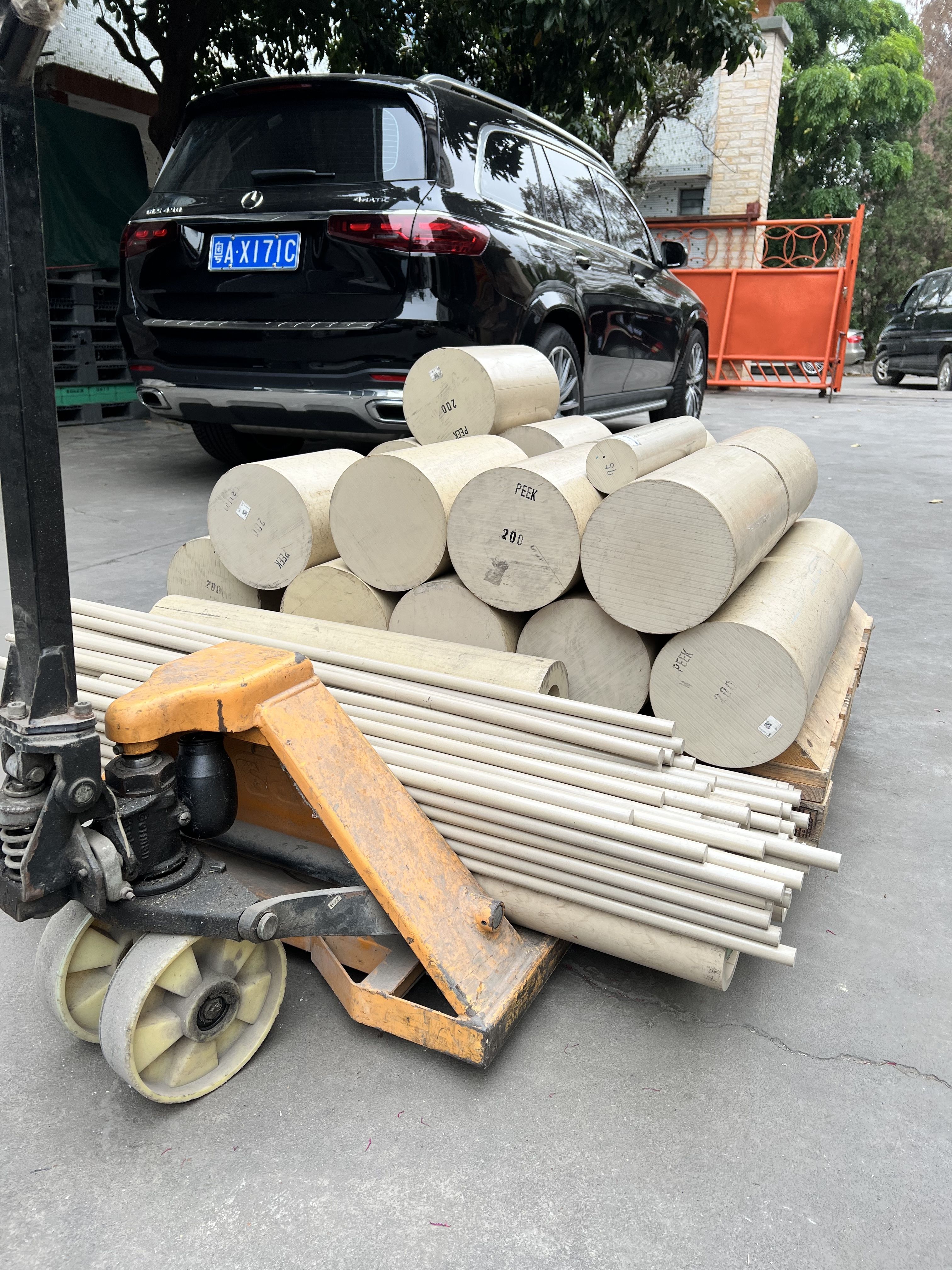 PEEK板材 耐高温260℃ 10mm厚 医疗器械配件定制加工 支持来图”