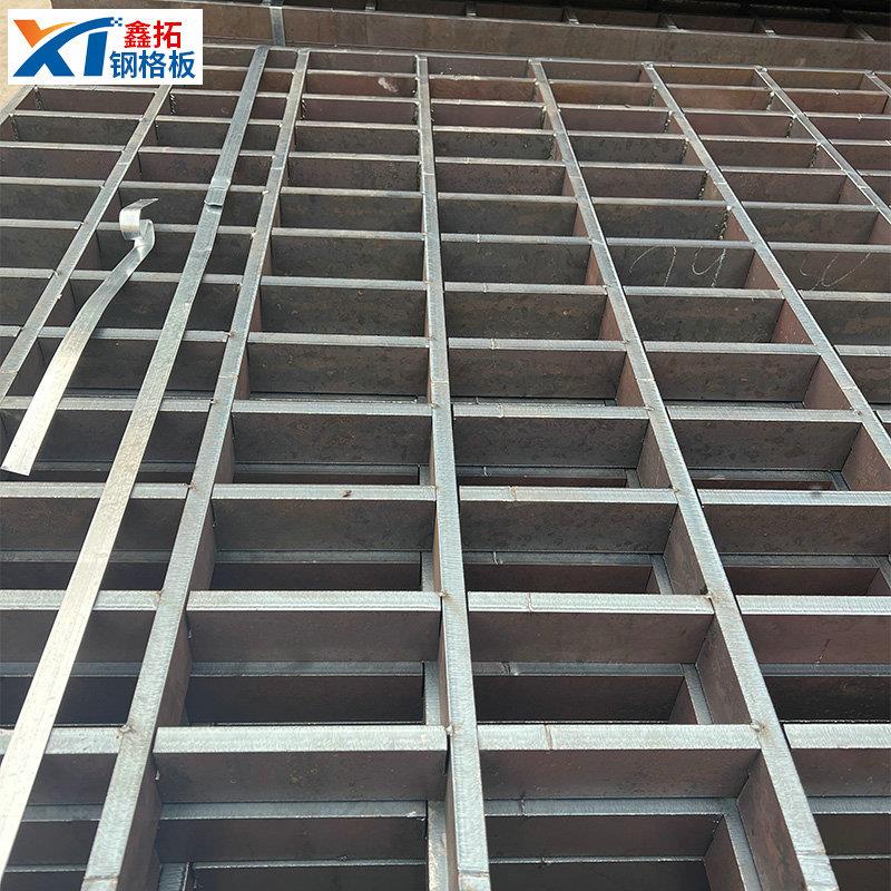 热镀锌钢格栅厂家 重型钢格板电厂平台 金属格栅网地沟盖板栅格板