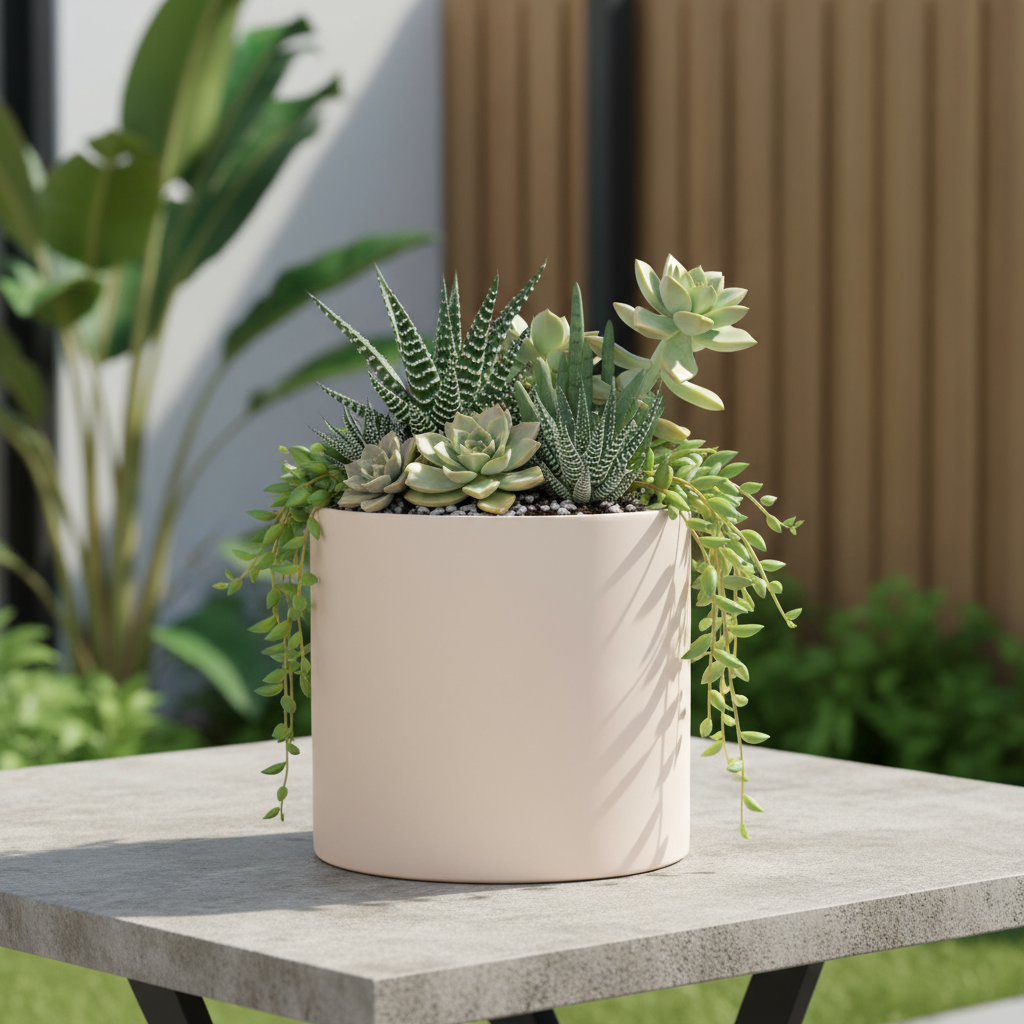 红陶多肉花盆素烧花盆北欧ins圆柱形透气透水多肉绿萝鲜花盆栽