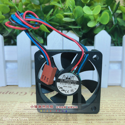 ADDA AD0512MB-G76 12V 0.07A 5cm 5010 静音CPU散热器风扇3线