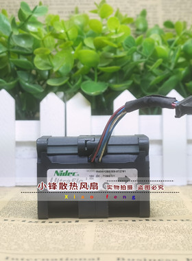 Nidec R40W12BS3E9-07Z761 12V 2.19A 4056 4cm 服务器 散热风扇
