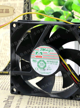 Protechnic MAQIC MGT8012LS-A25 12V 0.12A 8CM 8025 风扇