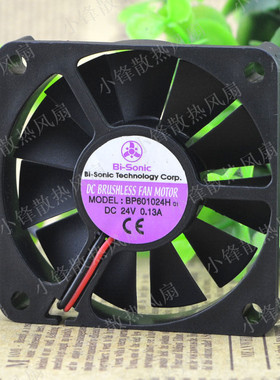 台湾百瑞Bi-Sonic BP601024H 6010 24V 0.13A CPU风扇 电源风扇