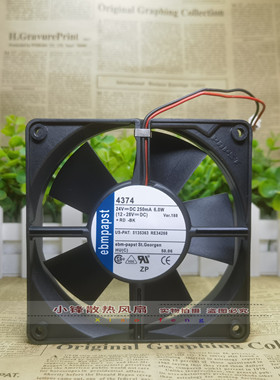 4374/4394/4314/M/R/T/L/S/2U/NH/19/17V/17T/HVR/GMS散热风扇24V