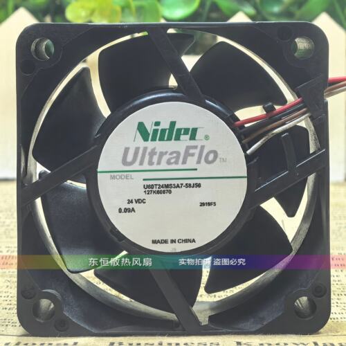 Nidec U60T24MS3/7A7-51/53/58J56/564 24V 6025 变频器 散热风扇
