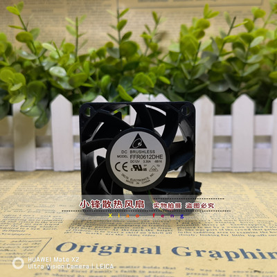 原装台达 6038 12V 3.3A 6CM FFR0612DHE 服务器 暴力 散热风扇
