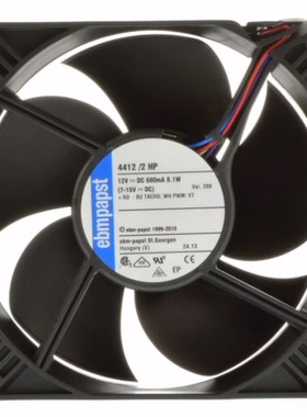 ebmpapst 4412F/FM/2/2D/2G/2GL/M/LLR/2HP/2HHP/FN/2HP 风扇 12V