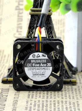 原装三洋 4020 5V 0.12A 4cm109P0405M601 静音 交换机 散热风扇